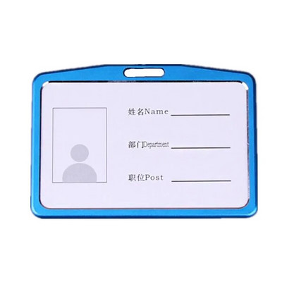 1 τεμ. Staff Works Pass Sleeve Doors ID Όνομα Επαγγελματία Υπαλλήλου Σήματα Θήκη καρτών ετικέτας για νοσοκόμα Κάλυμμα θήκης κάρτας εργασίας