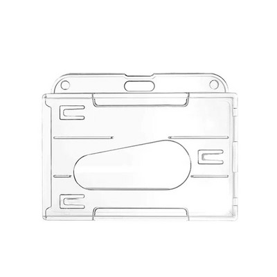 1 τεμ. Staff Works Pass Sleeve Doors ID Όνομα Επαγγελματία Υπαλλήλου Σήματα Θήκη καρτών ετικέτας για νοσοκόμα Κάλυμμα θήκης κάρτας εργασίας