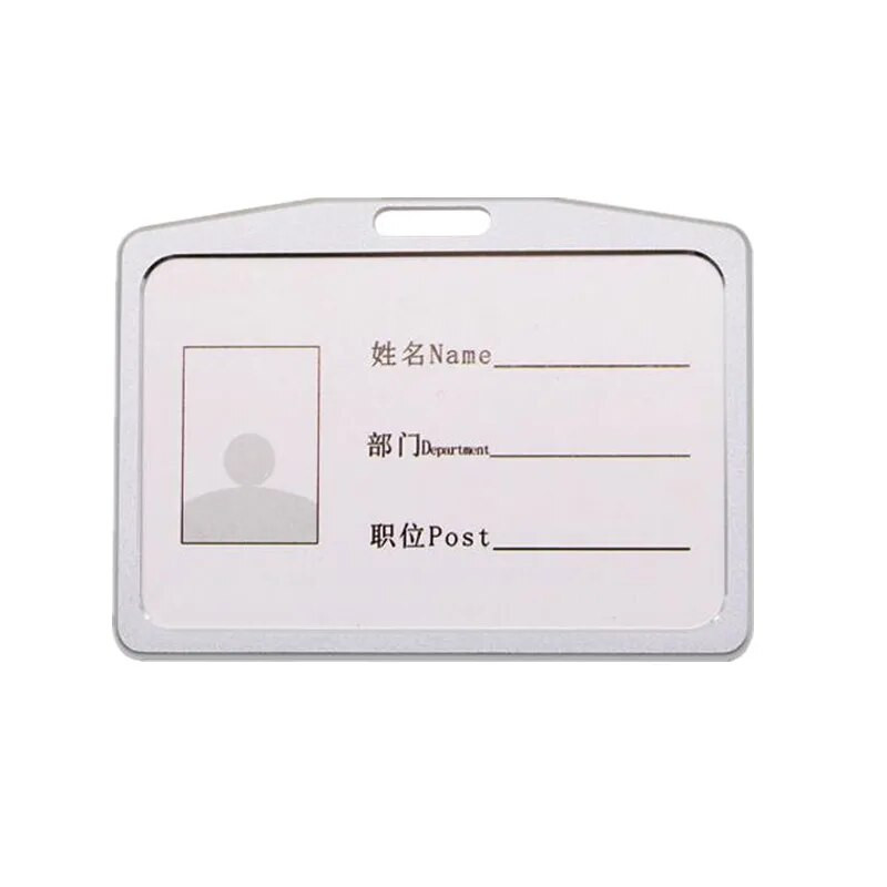 1 τεμ. Staff Works Pass Sleeve Doors ID Όνομα Επαγγελματία Υπαλλήλου Σήματα Θήκη καρτών ετικέτας για νοσοκόμα Κάλυμμα θήκης κάρτας εργασίας