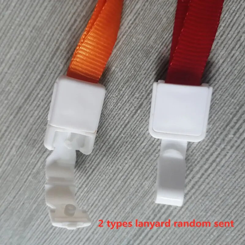 1kom slatki dvostrani prozirni držač za osobne iskaznice Vodootporan držač za značku s imenom Vodoravni držač za osobnu iskaznicu