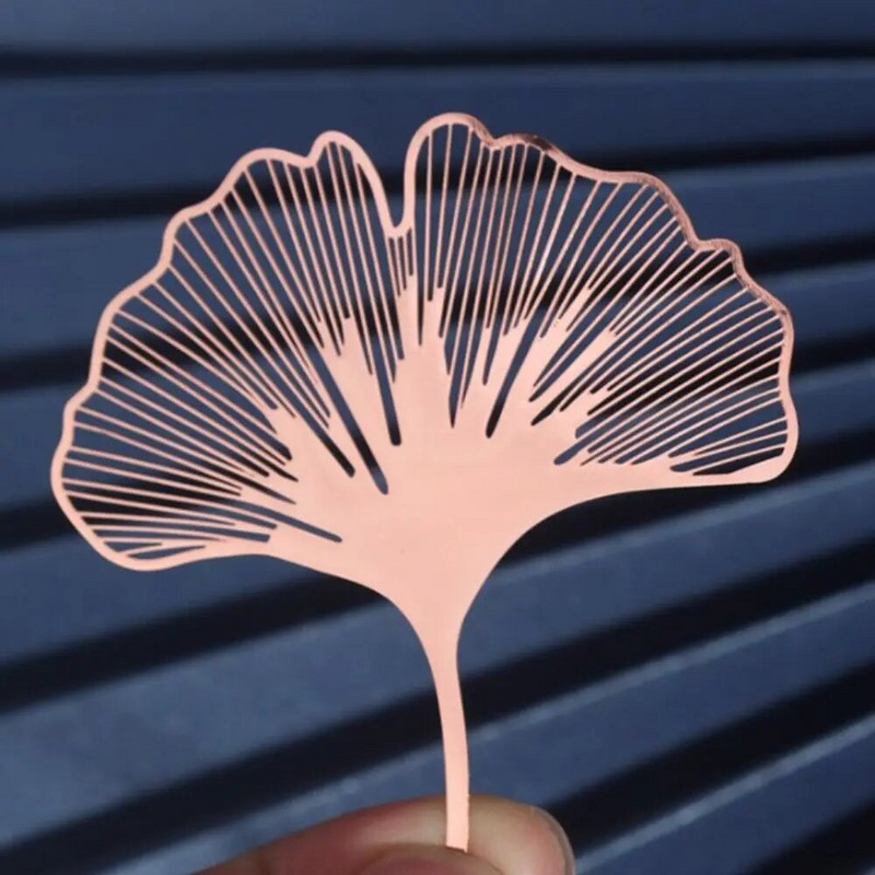 Kovová záložka v čínskom štýle, vintage kreatívna listová žilka, dutý javorový list, strapcový marhuľový list, darčeková záložka