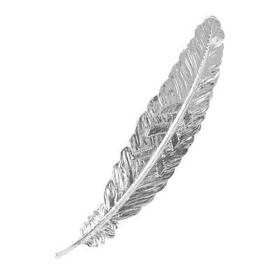 Loominguline järjehoidja Retro sulgede kujuga metallist järjehoidjad Leheküljemarker Kontori koolijärjehoidjad raamatute jaoks