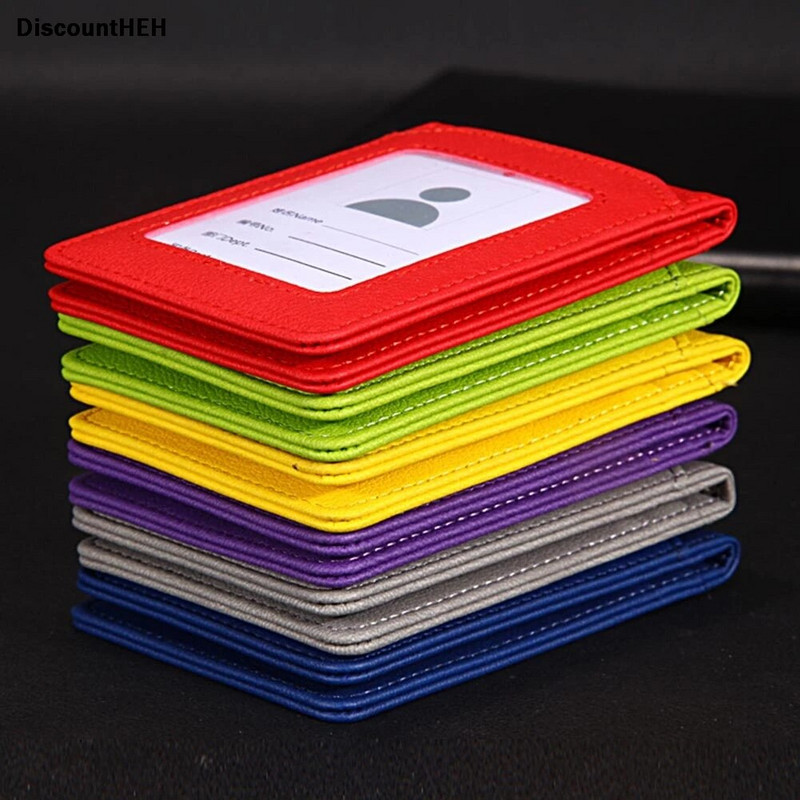 Κάτοχος κάρτας ταυτότητας PU 1 PC Αναγνώριση προσωπικού Κάρτα νοσοκόμας Ιμάντας λαιμού με κονκάρδες λουράκι λαιμού Κάτοχοι ταυτότητας λεωφορείου με κορδόνι