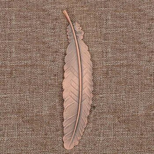 1 gab. Radoša metāla spalva Grāmatzīme Rozā zelta ķīniešu stila retro amatniecības studentu kancelejas preces skolotāja dāvana