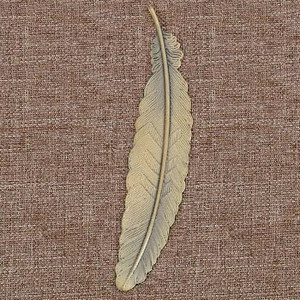 1 gab. Radoša metāla spalva Grāmatzīme Rozā zelta ķīniešu stila retro amatniecības studentu kancelejas preces skolotāja dāvana