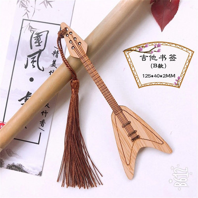 Loomingulised tuttidega kitarrijärjehoidjad Peen bambusest muusikariistade raamatutarvikud Õpilastarbed Kirjatarbed Kingitused