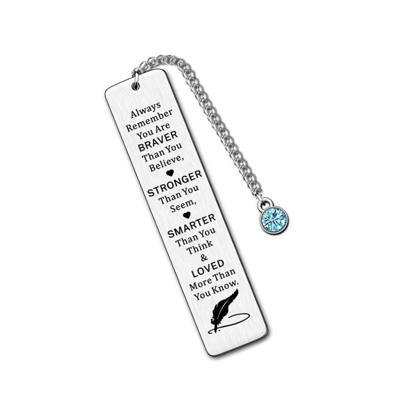 Nerūsējošā tērauda grāmatzīme Pušķīšu kulons Lasāmās grāmatas zīme Burti Retro grāmatu lappuses marķieris Kancelejas piederumi Draugi dāvina