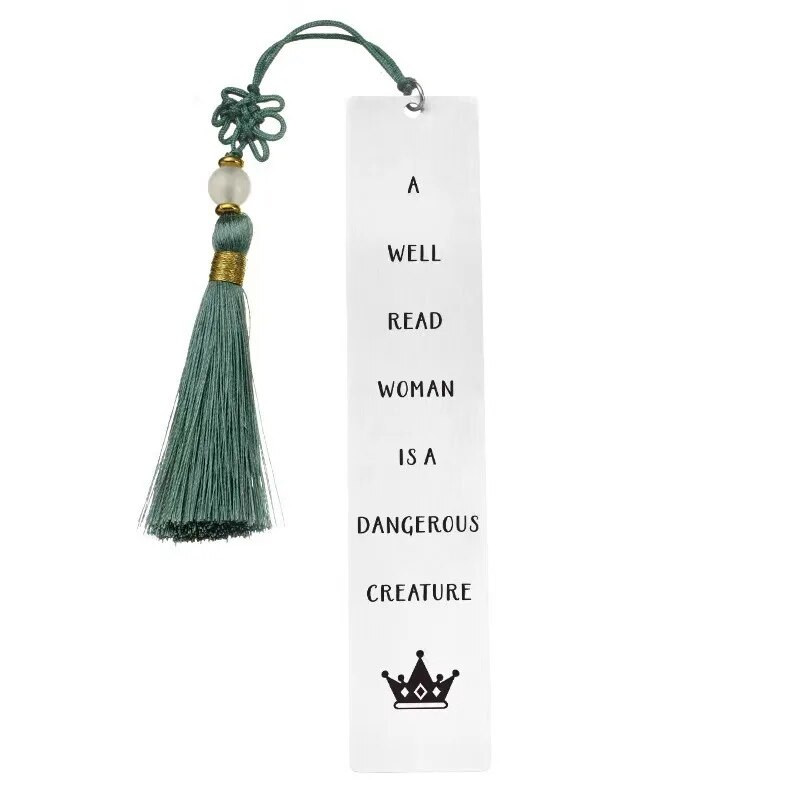 Nerūsējošā tērauda grāmatzīme Pušķīšu kulons Lasāmās grāmatas zīme Burti Retro grāmatu lappuses marķieris Kancelejas piederumi Draugi dāvina