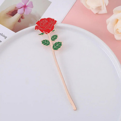 Μεταλλικός σελιδοδείκτης Sakura Creative Flower Book Mark Bookmark Bookmark Reading Assistant Υποστήριξη βιβλίου Beautiful Stationery School Suppl