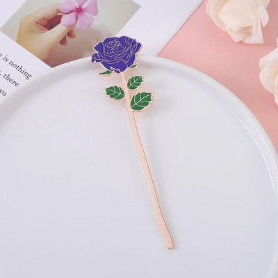 Μεταλλικός σελιδοδείκτης Sakura Creative Flower Book Mark Bookmark Bookmark Reading Assistant Υποστήριξη βιβλίου Beautiful Stationery School Suppl