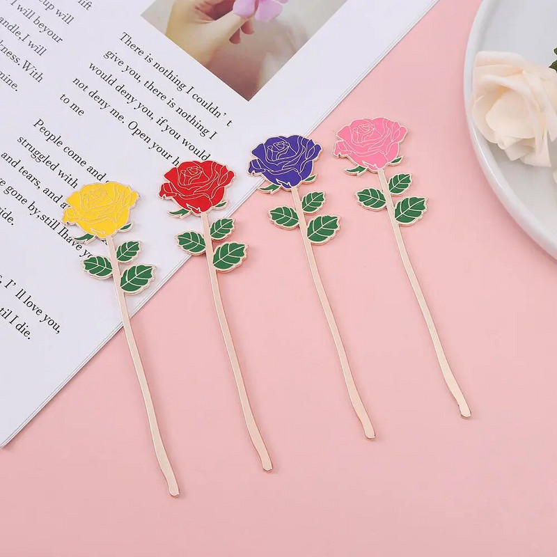 Μεταλλικός σελιδοδείκτης Sakura Creative Flower Book Mark Bookmark Bookmark Reading Assistant Υποστήριξη βιβλίου Beautiful Stationery School Suppl