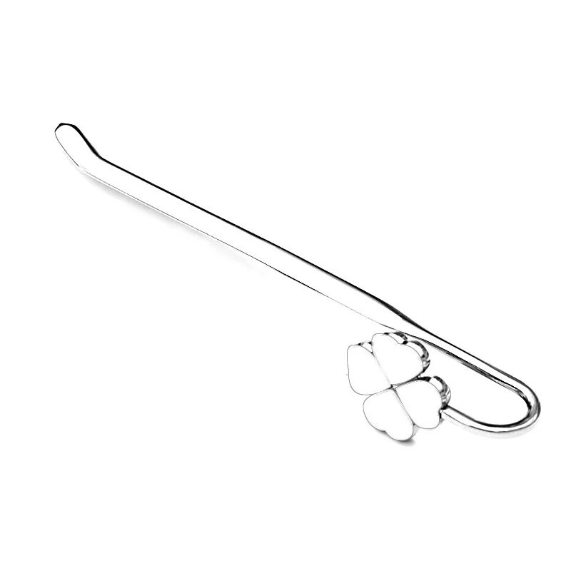 Λεπτό Τριφύλλι Μεταλλικό σελιδοδείκτη Escolar Χαρτί Βιβλίο Σημάδια Βιβλία Θήκη σχολικών ειδών Δωρεάν αποστολή