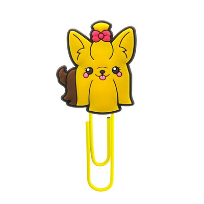 1 tk armas koer PVC järjehoidjad Kawaii Lions lehehoidja kirjaklambrid kooli- ja kontoritarbed õpilaste kirjatarbed tarvikud lastele kingitus