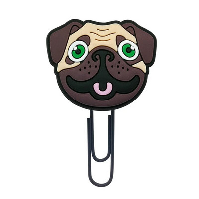 1 tk armas koer PVC järjehoidjad Kawaii Lions lehehoidja kirjaklambrid kooli- ja kontoritarbed õpilaste kirjatarbed tarvikud lastele kingitus