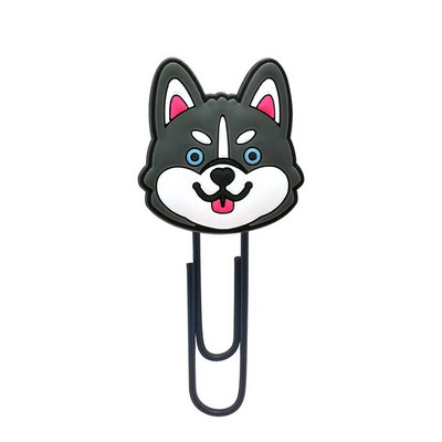 1 tk armas koer PVC järjehoidjad Kawaii Lions lehehoidja kirjaklambrid kooli- ja kontoritarbed õpilaste kirjatarbed tarvikud lastele kingitus