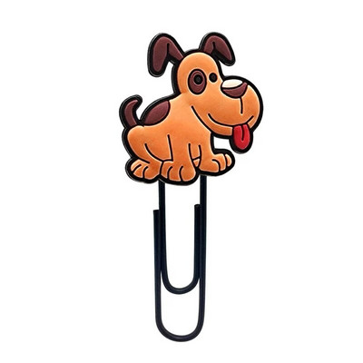 1 tk armas koer PVC järjehoidjad Kawaii Lions lehehoidja kirjaklambrid kooli- ja kontoritarbed õpilaste kirjatarbed tarvikud lastele kingitus