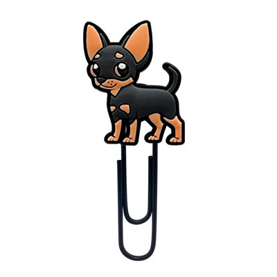 1 tk armas koer PVC järjehoidjad Kawaii Lions lehehoidja kirjaklambrid kooli- ja kontoritarbed õpilaste kirjatarbed tarvikud lastele kingitus