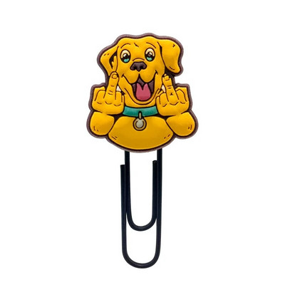 1 tk armas koer PVC järjehoidjad Kawaii Lions lehehoidja kirjaklambrid kooli- ja kontoritarbed õpilaste kirjatarbed tarvikud lastele kingitus