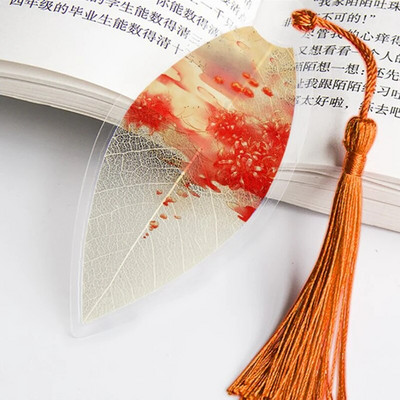 Lapu dzīslas Grāmatzīme Antīka ainava Grāmatzīme Kancelejas piederumi Bērnu skolas piederumi Grāmatzīme