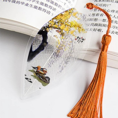 Lapu dzīslas Grāmatzīme Antīka ainava Grāmatzīme Kancelejas piederumi Bērnu skolas piederumi Grāmatzīme