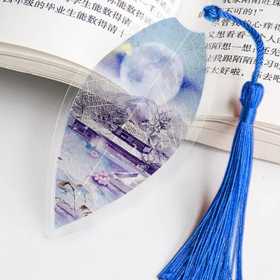 Lapu dzīslas Grāmatzīme Antīka ainava Grāmatzīme Kancelejas piederumi Bērnu skolas piederumi Grāmatzīme