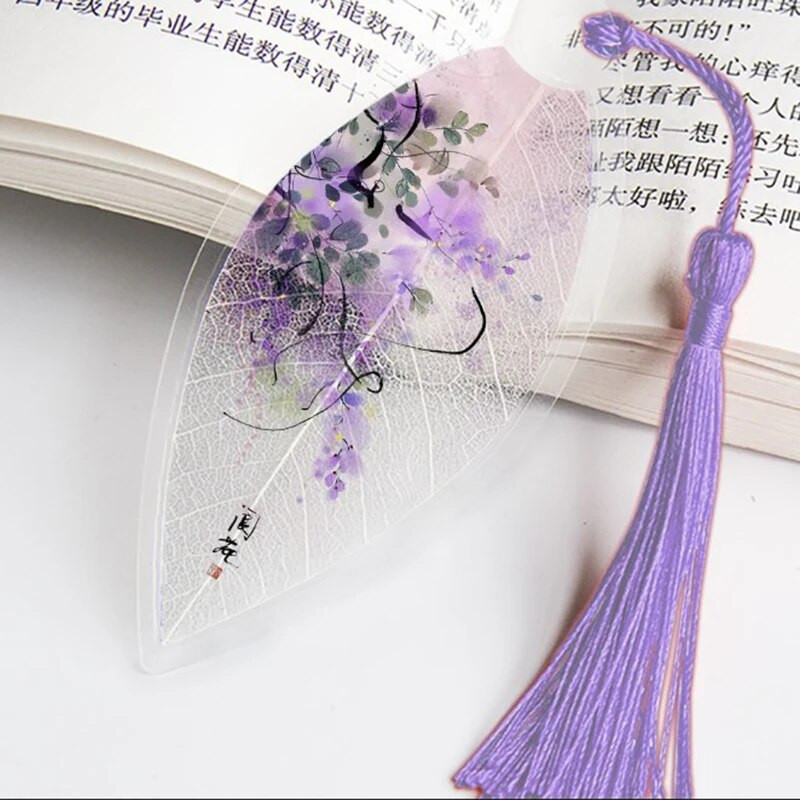 Lapu dzīslas Grāmatzīme Antīka ainava Grāmatzīme Kancelejas piederumi Bērnu skolas piederumi Grāmatzīme