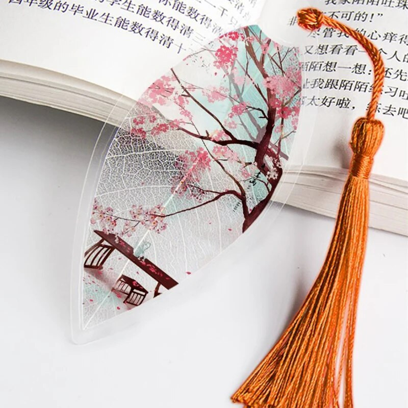 Lapu dzīslas Grāmatzīme Antīka ainava Grāmatzīme Kancelejas piederumi Bērnu skolas piederumi Grāmatzīme