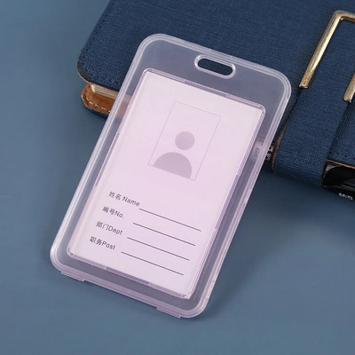 1 τμχ Διαφανής τραπεζική θήκη πιστωτικών καρτών Υψηλής ποιότητας θήκη κάρτας ταυτότητας λεωφορείου Πλαστικά αξεσουάρ νοσοκομείου