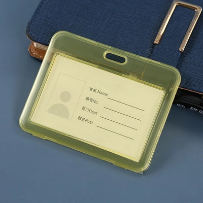 1 τμχ Διαφανής τραπεζική θήκη πιστωτικών καρτών Υψηλής ποιότητας θήκη κάρτας ταυτότητας λεωφορείου Πλαστικά αξεσουάρ νοσοκομείου