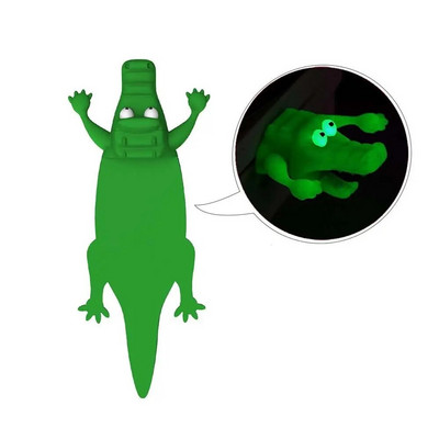 1PC Creative 3D Stereo Järjehoidja Multifilm Marker Raamatuklipp Kawaii Hai krokodill Lehekülgede Järjehoidja Lastele Kingitused Kooli kirjatarbed