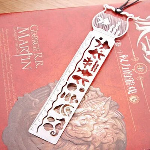 Λεπτό σημάδι βιβλίου με αποκοπή εξαιρετικά λεπτό μεταλλικό χάρακα ταινίας σελιδοδεικτών σύντομο μαρκαδόρο βιβλίου σελιδοδείκτες μόδας για Books Stationery Glifts