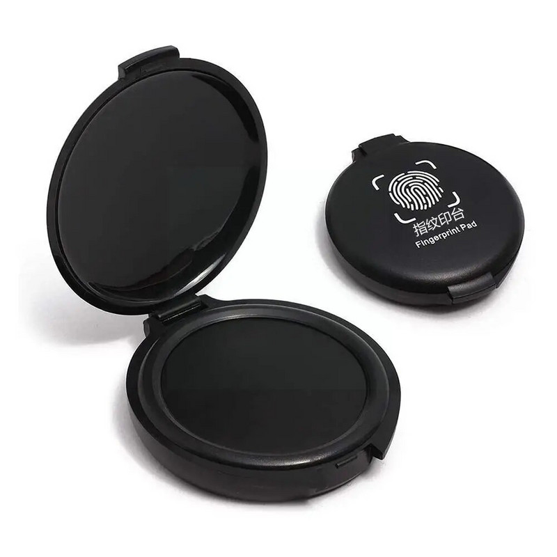 Pirštų atspaudų antspaudas Nešiojami pirštų atspaudų antspaudų padėklai High Pad School Definition Pirštų atspaudų padėklas Biuro daugiaspalvio rašalo reikmenys S T7X8