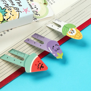 30 бр. Kawaii Cartoon Fruit Expression Bookmark Reading Book Mark Book Page Marker Канцеларски материали
