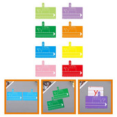 8 τεμ. Σελιδοδείκτες Σελιδοδείκτες για παιδιά Οδηγός ανάγνωσης για παιδιά