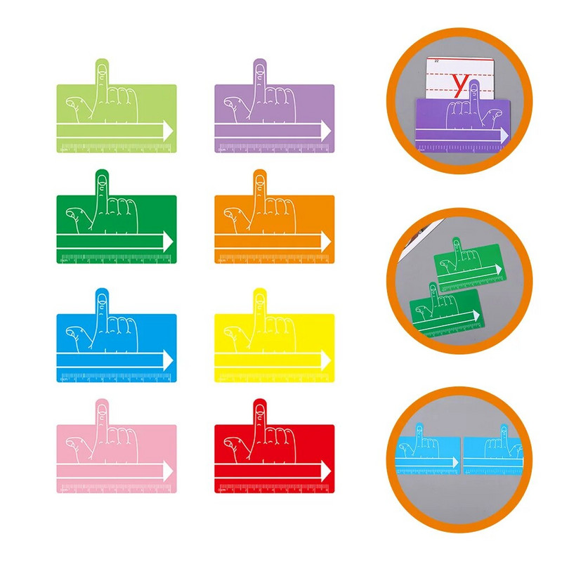 8 τεμ. Σελιδοδείκτες Σελιδοδείκτες για παιδιά Οδηγός ανάγνωσης για παιδιά