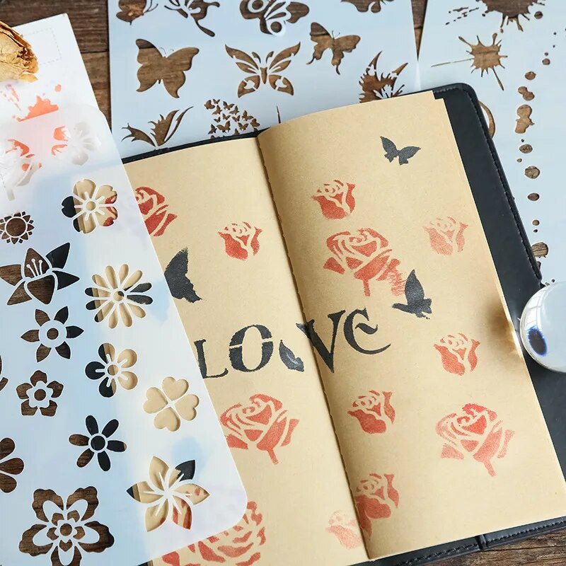 5 vnt/maišelis Rašalo pagalvėlės Halo dažymo įrankis Mini kempinėle piršto rankogalio retro antspaudo tepimo ir dažymo įrankis, skirtas „pasidaryk pats“ iškarpų albumui studentams