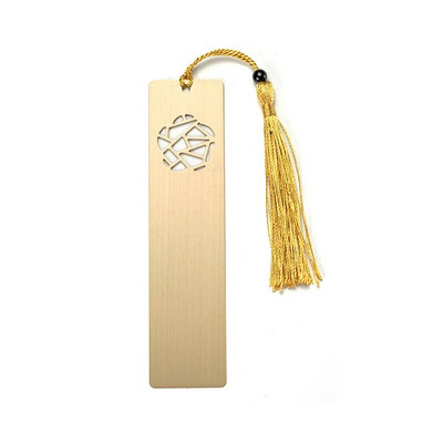 Ορείχαλκος σελιδοδείκτης κινέζικου στυλ Κρεμαστό βιβλίο με φούντα Μεταλλική σελιδοποίηση σημαδιών δώρου μαθητών γραφική ύλη Σχολικά προμήθειες γραφείου