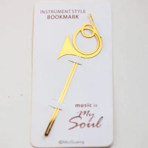 Ύφος οργάνου Σελιδοδείκτες Μουσική Νότα Βιβλίο Σήμα επιχρυσωμένο επιστολόχαρτο Σχολικά είδη γραφείου Marcador De Livros Δώρο δασκάλων
