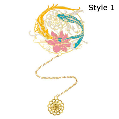 Λουλούδια Κουνέλι Phoenix Μεταλλική φούντα ορείχαλκος Σελιδοδείκτης Κρεμαστό σελιδοδείκτη Κινεζικής Παραδοσιακής Τέχνης Σελιδοποίηση Δώρο για την Ημέρα του Αγίου Βαλεντίνου