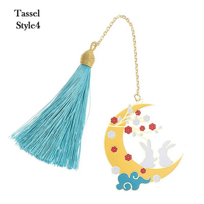 Λουλούδια Κουνέλι Phoenix Μεταλλική φούντα ορείχαλκος Σελιδοδείκτης Κρεμαστό σελιδοδείκτη Κινεζικής Παραδοσιακής Τέχνης Σελιδοποίηση Δώρο για την Ημέρα του Αγίου Βαλεντίνου