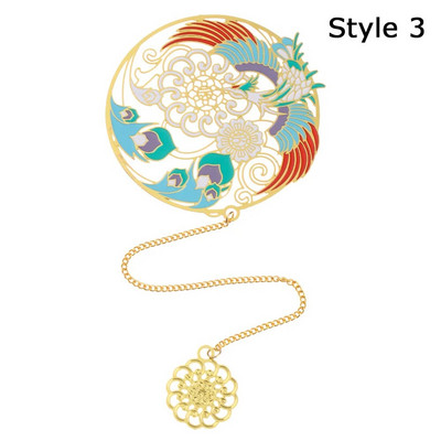 Λουλούδια Κουνέλι Phoenix Μεταλλική φούντα ορείχαλκος Σελιδοδείκτης Κρεμαστό σελιδοδείκτη Κινεζικής Παραδοσιακής Τέχνης Σελιδοποίηση Δώρο για την Ημέρα του Αγίου Βαλεντίνου