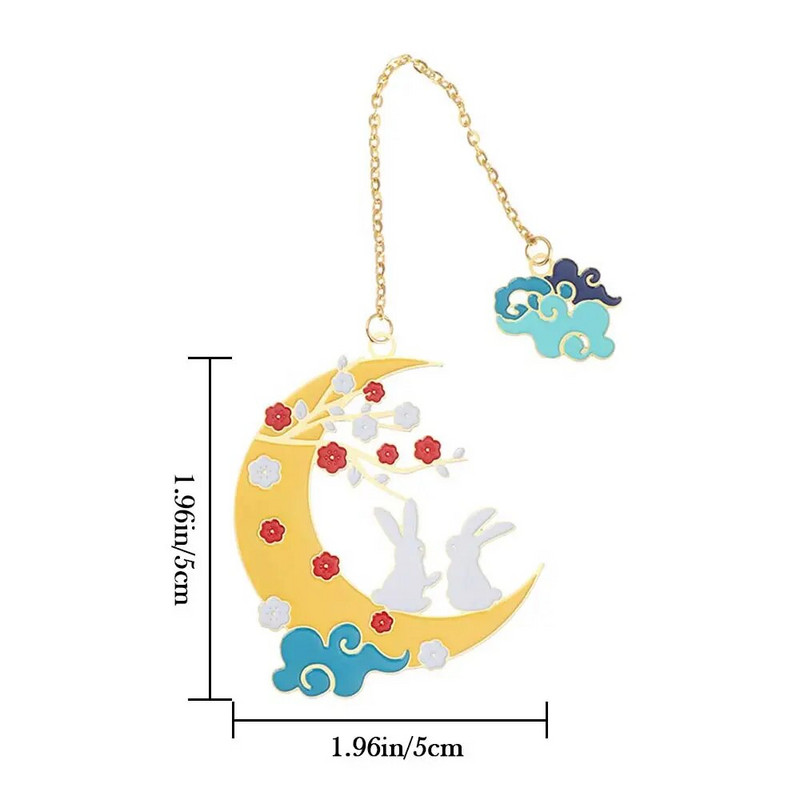 Λουλούδια Κουνέλι Phoenix Μεταλλική φούντα ορείχαλκος Σελιδοδείκτης Κρεμαστό σελιδοδείκτη Κινεζικής Παραδοσιακής Τέχνης Σελιδοποίηση Δώρο για την Ημέρα του Αγίου Βαλεντίνου