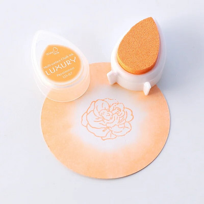 „Water Drops“ rašalo padėklas, skirtas „pasidaryk pats“ iškarpų albumui, „Pasidaryk pats“ nuotraukų albumo dekoravimui „Craft Scrapbooking“ rašalo pagalvėlės antspaudai