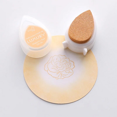 „Water Drops“ rašalo padėklas, skirtas „pasidaryk pats“ iškarpų albumui, „Pasidaryk pats“ nuotraukų albumo dekoravimui „Craft Scrapbooking“ rašalo pagalvėlės antspaudai