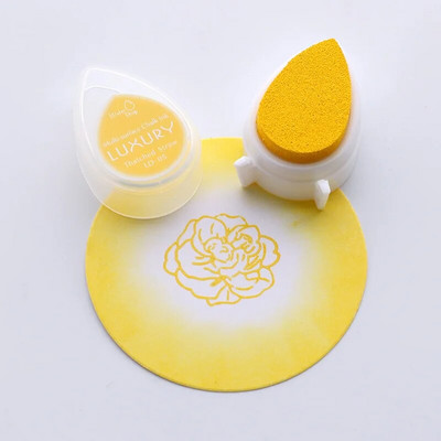 „Water Drops“ rašalo padėklas, skirtas „pasidaryk pats“ iškarpų albumui, „Pasidaryk pats“ nuotraukų albumo dekoravimui „Craft Scrapbooking“ rašalo pagalvėlės antspaudai