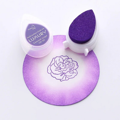 „Water Drops“ rašalo padėklas, skirtas „pasidaryk pats“ iškarpų albumui, „Pasidaryk pats“ nuotraukų albumo dekoravimui „Craft Scrapbooking“ rašalo pagalvėlės antspaudai