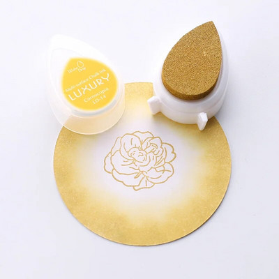 „Water Drops“ rašalo padėklas, skirtas „pasidaryk pats“ iškarpų albumui, „Pasidaryk pats“ nuotraukų albumo dekoravimui „Craft Scrapbooking“ rašalo pagalvėlės antspaudai