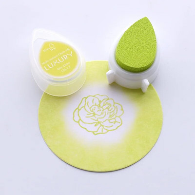 „Water Drops“ rašalo padėklas, skirtas „pasidaryk pats“ iškarpų albumui, „Pasidaryk pats“ nuotraukų albumo dekoravimui „Craft Scrapbooking“ rašalo pagalvėlės antspaudai