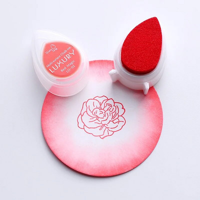 „Water Drops“ rašalo padėklas, skirtas „pasidaryk pats“ iškarpų albumui, „Pasidaryk pats“ nuotraukų albumo dekoravimui „Craft Scrapbooking“ rašalo pagalvėlės antspaudai