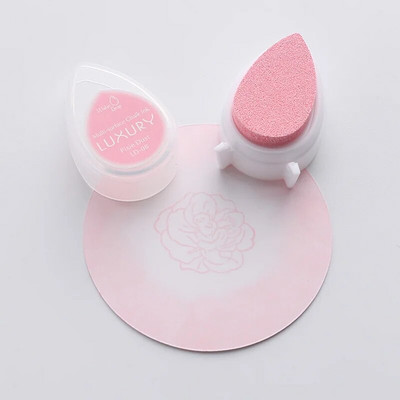 „Water Drops“ rašalo padėklas, skirtas „pasidaryk pats“ iškarpų albumui, „Pasidaryk pats“ nuotraukų albumo dekoravimui „Craft Scrapbooking“ rašalo pagalvėlės antspaudai